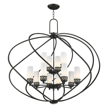 High Country Foyer Chandelier - Livex Lighting Westfield 12 Light Foyer Chandelier