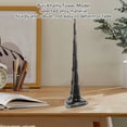 thumbnail image 4 of Burj Khalifa Tower Model, Gray Alloy Miniature, Exquisite Design, Premium Material, Intricate Craftsmanship with Unique Ambiance, Dubai Landmark Model for Versatile Decor, 4 of 7