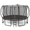 Black+Red, variant on Mini Trampoline, 16ft Trampoline with Ladder and Enclosure Net for Kids and Adults, Heavy-duty 16' Outdoor Trampoline for Backyard, Black+Green Trampoline For Kids,Metal+Mesh Fitness Trampoline