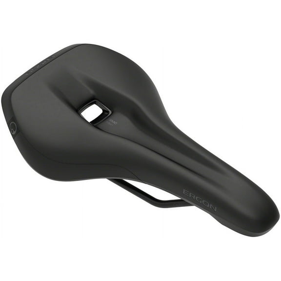 Ergon SMC Saddle Black 150mm(S/M) Width Microfiber Cover Orthopedic