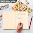 thumbnail image 4 of FORMRS 1-Subject Spiral Notebook 8" x 5" College Ruled 60 Refillable Sheet A5 Hard Cover, 2 Pack, Penguins Beach Pattern, 4 of 7