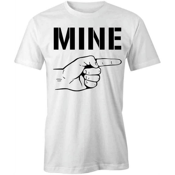 Mine T-Shirt | Happy Marriage White Tee Gift