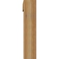 thumbnail image 4 of Ekena Millwork 6"W x 28"D x 28"H Westlake Block Rough Sawn Bracket w/ Offset Brace, Western Red Cedar, 4 of 25