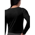 thumbnail image 3 of Sivvan 3 Pack Women's Comfort Long Sleeve Multi Color T-Shirt / Underscrub Tee, 3 of 7