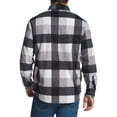 thumbnail image 2 of Chaps Mens Long Sleeve Microfleece Plaid Shirt, 2 of 2