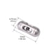thumbnail image 4 of Vogacara Mini cilíndrico de acero inoxidable Metal Fidgets juguetes portátiles adultos ocio Fingertip Slider descompresión juguete mano Type2, 4 of 6