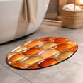 thumbnail image 5 of Diatomite Bath Mat Super Absorbent Non Slip Soft Dry Floor Rug for Bathroom,Orange, 5 of 6