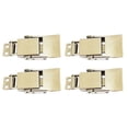 thumbnail image 1 of EeaseCA 4pcs Stainless Steel Spring Clasp Solid Buckles Latches Lock Hasp Household Hardware, 1 of 7
