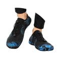 thumbnail image 3 of lnmuld Men Women Barefoot Shoes, Breathable Mesh Shoes for Water Yoga Fitness Hiking Color:Blue,Size:5.5, 3 of 9