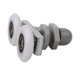 thumbnail image 5 of Corredores para puerta de ducha de aleación de zinc liso 23 mm, 25 mm Rodillos dobles para puerta de ducha (4 piezas), 5 of 5