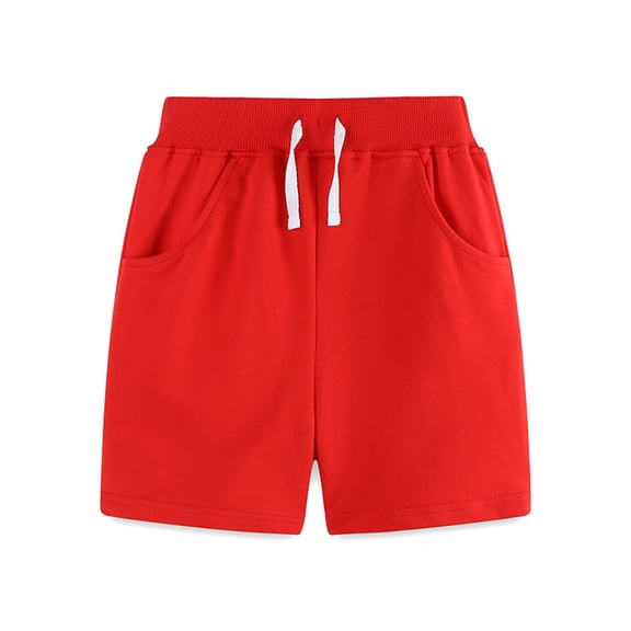 Otqutp Toddler Lightweight Shorts Summer Little Boys Shorts Solid Color Shorts Casual Outwear Fashion For Children 2 to 7 Years