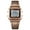 RoseGold, variant on Men Digital Watch Casual Sports Wristwatch with 2 Time 5 Alarm 3ATM Waterproof Backlight Watches Birthday Gift for Man
