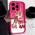 thumbnail image 3 of Funda de teléfono de animales bonitos para iPhone, carcasa a prueba de golpes para iPhone 16 Pro, 13, 11, 12, 14, 15 Pro Max, X, XR, XS, 7, 8 Plus, SE, 2020, 3 of 5