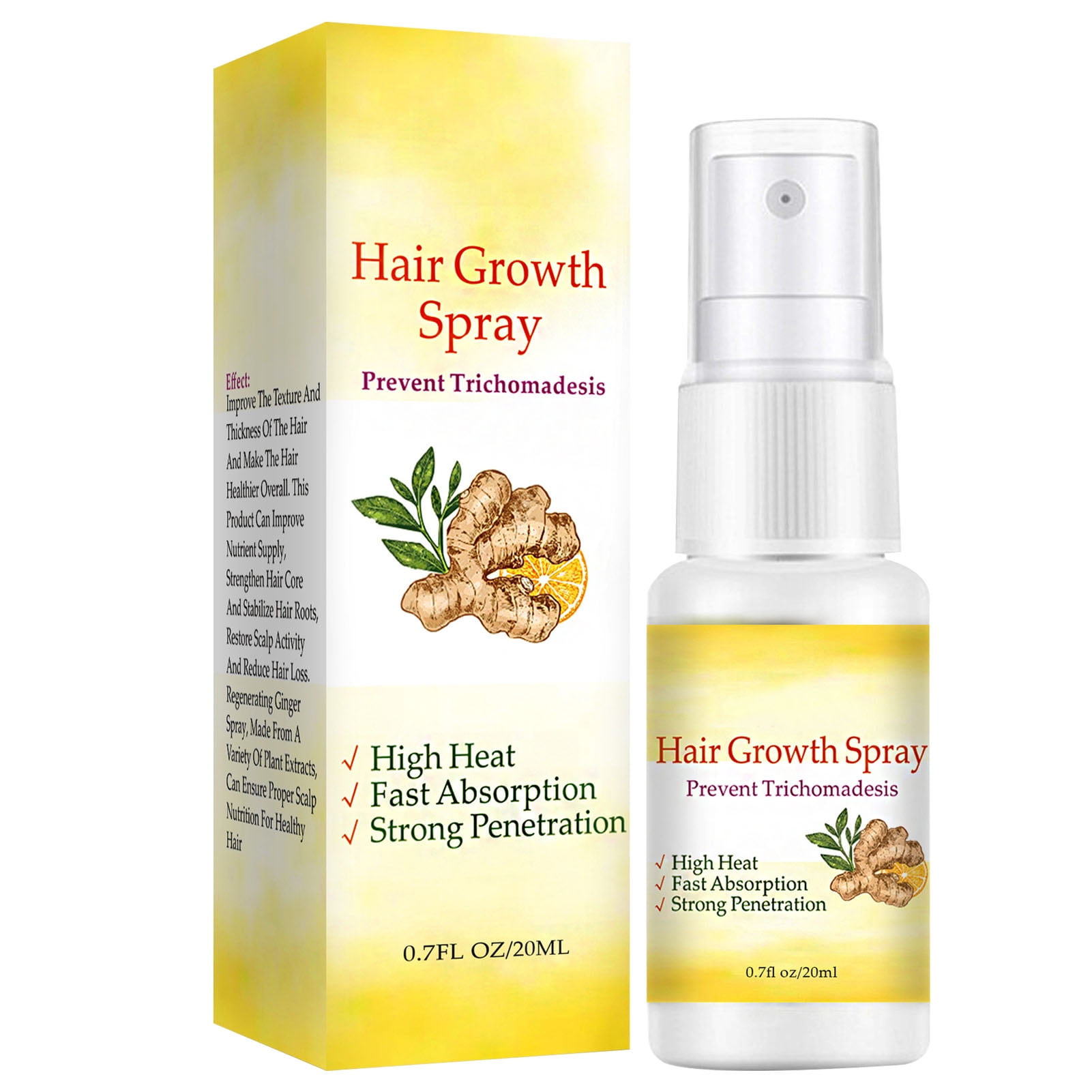 Hair Growth Spray Stimulate Hair Follicles Spray for Stronger Thicker  Longer Hair 