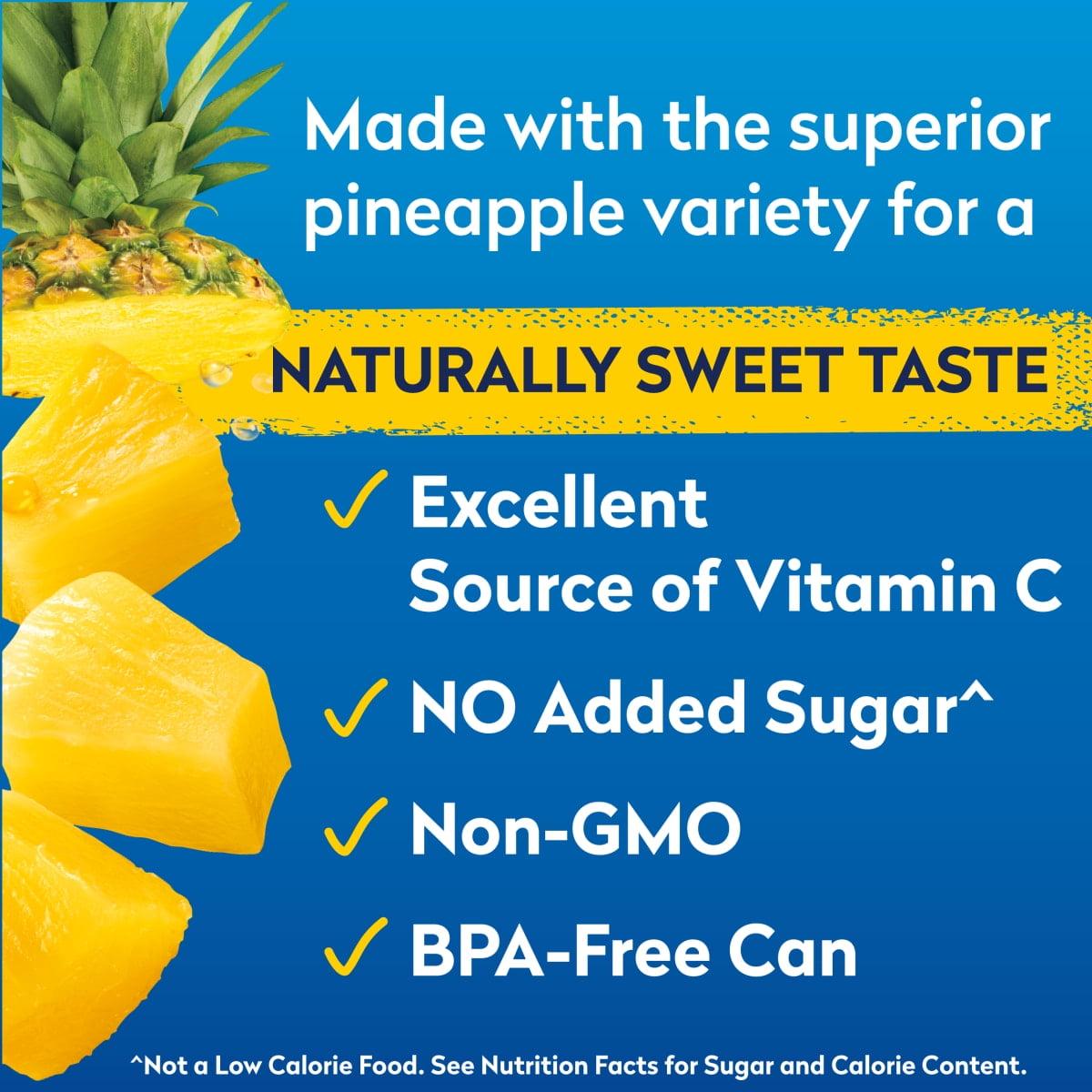 (12 pack) Dole Tropical Gold Pineapple Chunks in 100% Pineapple Juice, 15 oz Can