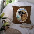 thumbnail image 3 of Carolines Treasures 7056PW1414 Leonberger Fabric Decorative Pillow  14Hx14W multicolor, 3 of 4