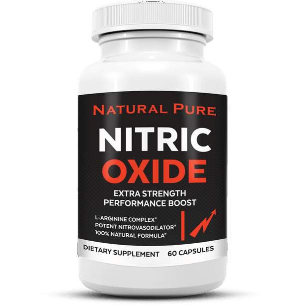 Nitric Oxide Booster Extra Strength Capsules LArginine