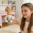 thumbnail image 4 of Cute Bunny Plush Bag Charm Backpack Pendant Small Stuffed Animal for Women Girls Gifts Keychain, 4 of 6