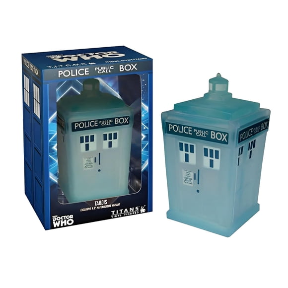 Figura de vinilo de Doctor Who Tardis materializándose, 11,5 cm de altura