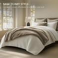 thumbnail image 3 of EVERGRACE Luxury Faux Fur Throw Blanket, Soft Fluffy Faux Mink Blankets for Bed, Couch, Sofa, Thick Cozy Plush Warm Fur Throws with Reversible Velvet, Natural Mink, 50"x60", 3 of 8