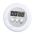 thumbnail image 2 of Baoblaze 2x Timer Digital Kitchen Timer Bathroom Work Classroom Round Study Egg Cooking Alarm Digital Timer Kitchen Timing Clock, 2 of 8