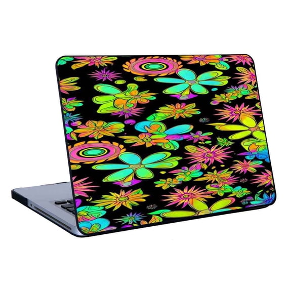 Compatible with MacBook Pro 15.4 Inch A1990 Phone Case, Abstract-Psychedelia-Hippie-9 Case Silicone Protective for Teen Girl Boy Case for MacBook Pro 15.4 Inch A1990
