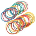 thumbnail image 1 of 60 bandas de goma elásticas, bandas de goma de colores, geotableros, bandas elásticas, suministros de oficina para uso escolar y doméstico, 1 of 4