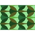 thumbnail image 1 of Ahgly Company Indoor Rectangle Patterned Dark Forest Green Area Rugs, 5' x 8', 1 of 6