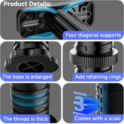 Ikerall Bed Support Legs, 4-Pack Adjustable Replacement Feet (7.48-13 Inch) for Large Bed Frame Slats – Plastic Bed Frame Legs