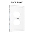 thumbnail image 4 of Kll Black Head Woman With Pineapple Hair Wall Plate,Gloss Finish,Standard Size 1 - 5" X 3", Polycarbonate Thermoplastic,Electric Receptacle Plug Covers, 4 of 8