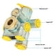 thumbnail image 4 of Válvula de Freno de Resorte, Válvula de Prioridad de Freno de Freno de Resorte de Alta Resistencia Resistente A Los Rasanños para Válvula de Prioridad de 3/8 Pulgadas, 4 of 7