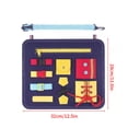 thumbnail image 4 of Ounissouiy Juguete para niños, tablero ocupado para bebés, juguetes de aprendizaje de matemáticas, tablero ocupado para bebés, desarrollo Type3 NO3, 4 of 6