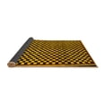 thumbnail image 2 of Ahgly Company Indoor Rectangle Checkered Yellow Modern Area Rugs, 8' x 12', 2 of 4