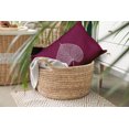 thumbnail image 6 of 20" x 14" Simply Daisy Leaf Study Polyester Indoor/Outdoor Pillow, Plum Qty 1, 6 of 6