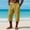 Linen pants-18Yellow, variant on Gamivast Linen Capri Pants for Men Straight Leg Button Waist Cropped Pants with Pockets Loose Fit Lightweight Pants Casual Beach Vacation Summer Wear