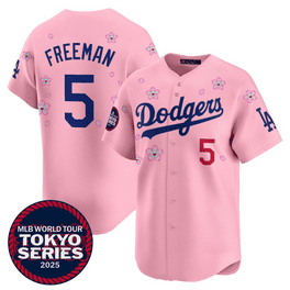 ZIORGSHF Men's And Women's New Los Angeles Dodgers Cherry Blossom