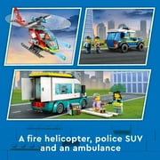 LEGO City Police Emergency Vehicles HQ Building Set 60371