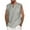 Gray, variant on Men LYXSSBYX Mens Tank Tops on Men Casual Summer Cotton And Linen Solid V-Neck Tie Pocket Sleeveless Tank Tops