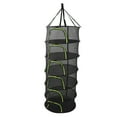 thumbnail image 1 of 60cm Diameter  Buds Dry Net, Layer Plant Drying Rack Net, Collapsible Hanging Mesh Dryer Net Folding Drying Rack For Herbs Weed Seeds, 1 of 8