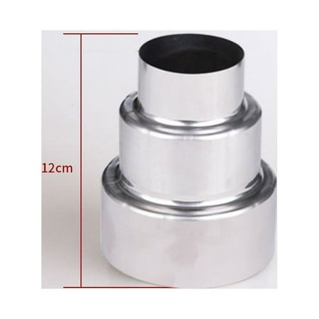 

Stainless Steel Flue Liner Reducer / Tubing Connector Chimney Adaptor Stove Pipe Ø100mm/Ø60mm