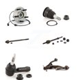 thumbnail image 1 of Transit Auto Front Left Hub Bearing Assembly Suspension Lower Control Arm with Ball Joint Upper Outer Inner Tie Rod Sway Bar Stabilizer Link Kit (6Pc) for Car Ram 1500 Dodge 4WD K7T-105594, 1 of 11
