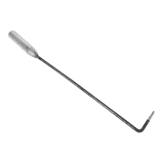 OULII Fireplace Tools For Cooking Homeowners Iron Fire Poker Stick Long Handle 1Pack