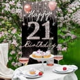 thumbnail image 5 of 21st Birthday Decor - Rose Gold Door Banner, Party  & Photo Booth Props - Fabric, Sturdy$$Electronics Accessories, 5 of 6