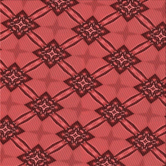 Ahgly Tapis d'Intérieur Lavable en Machine Carré Rouge Tomate, 5 Pieds Carré