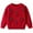 Red, variant on Cethrio Girls Crew Neck Sweaters Size 7-8, Fall Winter Long Sleeve Knitted Pullover Girls Clothing Pink
