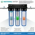 thumbnail image 6 of iSpring Water Filter System Sediment 3-Stage Iron Filter Whole House, 6 of 10
