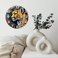thumbnail image 6 of Tiger Wall Clock 10-Inch Silent Wooden Wall Clock, Battery Operated (AA Batteries Not Included), Artistic Home Decor, 6 of 8