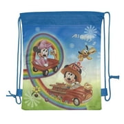 Gift bags, drawstring bags, double-sided non-woven fabric drawstring bags, birthday gift bags, birthday storage bags, storage bags Mickey and Minnie