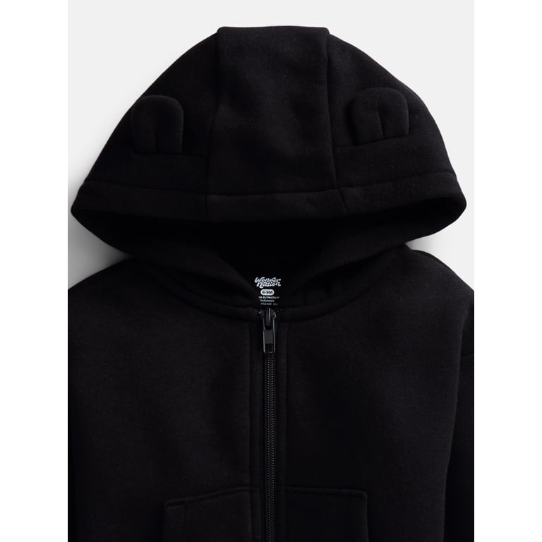 Wonder Nation Baby Zip-Up Hoodie & Joggers Fleece Set photo 2