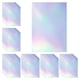 thumbnail image 1 of 60 Hojas de Laminado Holográfico, Papel Adhesivo Holográfico Transparente, Película Laminada de Vinilo de 11,7 X 8,3 Pulgadas, Tamaño A4, 1 of 5